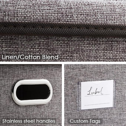 PRANDOM Large Foldable Storage Bin - Image 4