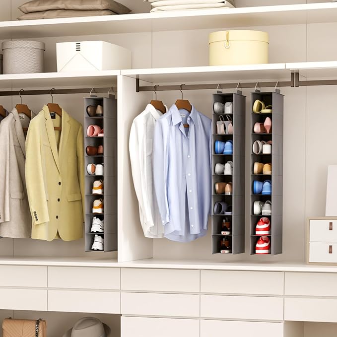 Lifewit 8 Section Hanging Shoe Storage Organizer - Image 8