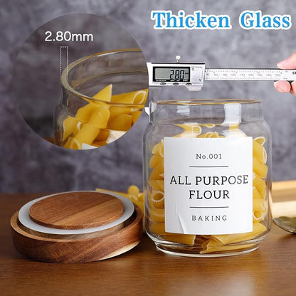 16 OZ Stackable Glass Food Storage Jars - Image 6