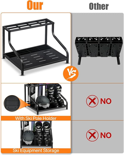 Ski Storage Rack for Garage - Image 3