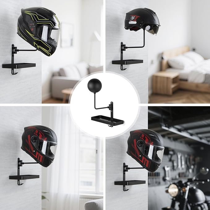 PUERSI Helmet Holder Wall Mount - Image 7