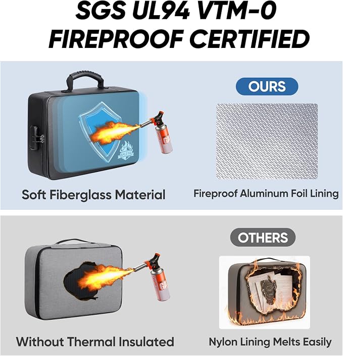 BALEINE Fireproof Document Box - Image 6