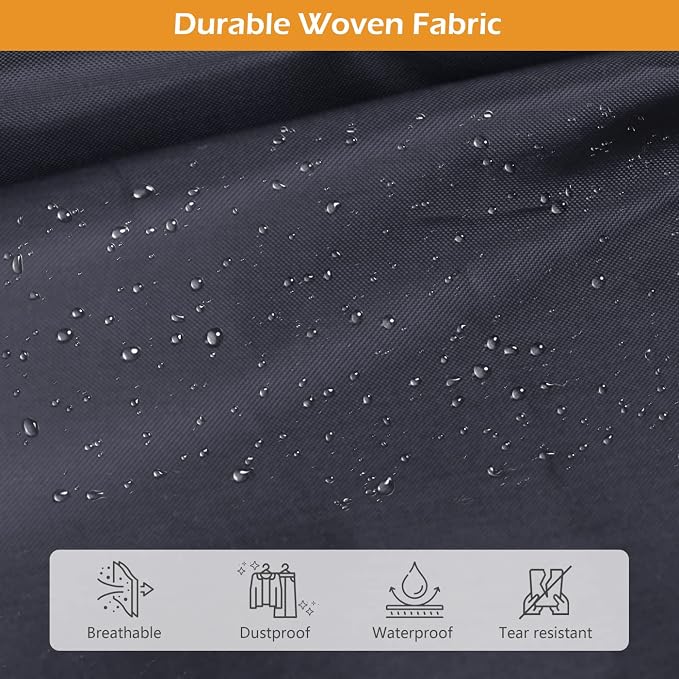 MISSLO 54" Garment Bags for Travel for Women Waterproof Dress Bags for Gowns - Image 6