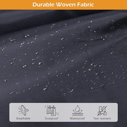 MISSLO 65" Gusseted Hanging Garment Bags - Image 6