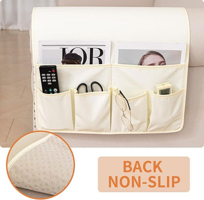 HAOMAIJIA Anti Slip Sofa Armrest Organizer Arm Chair Bedside Caddy Storage - Image 2