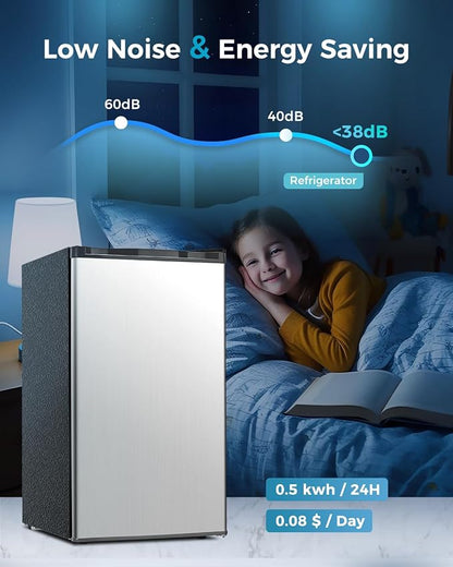 Mini Fridge with Freezer - Image 4