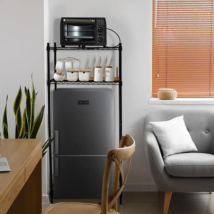 Tandefio 2 Tier Mini Fridge Stand - Image 6