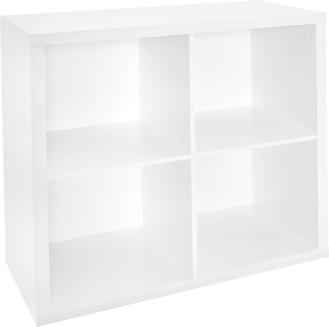 ClosetMaid 4 Cube Storage Shelf Organizer Bookshelf by Unknown