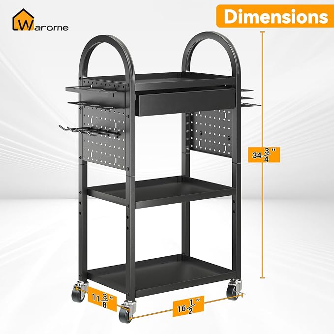 Warome Power Tool Organizer Cart - Image 2