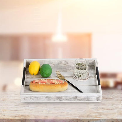 Wooden Serving Ottoman Tray - Image 3