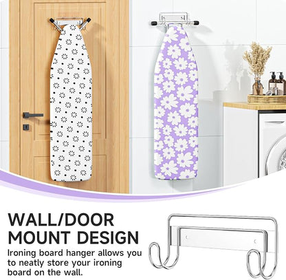 Ironing Board Holder Wall Mount, Iron Board Holder Stainless Steel, Wall - Image 2