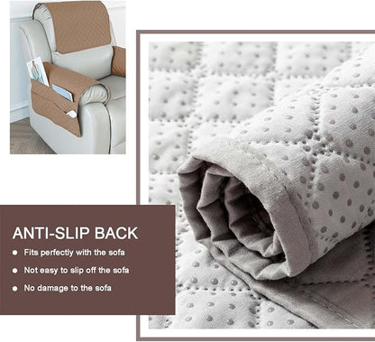 Waterproof Sofa Armrest Cover Headrest Cover - Image 3