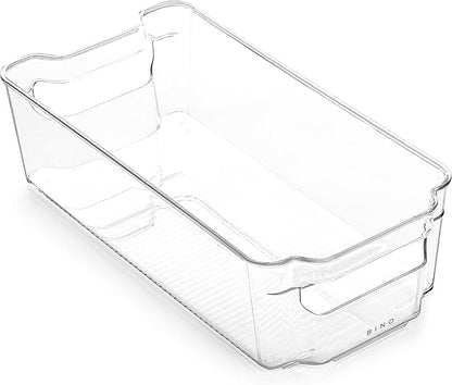 BINO | Stackable Plastic Storage Bins, Medium by BINO