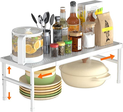 Kitchen cabinet organizer shelf, Spice Racks, Counter Shelf by WELCOMETOHININGER
