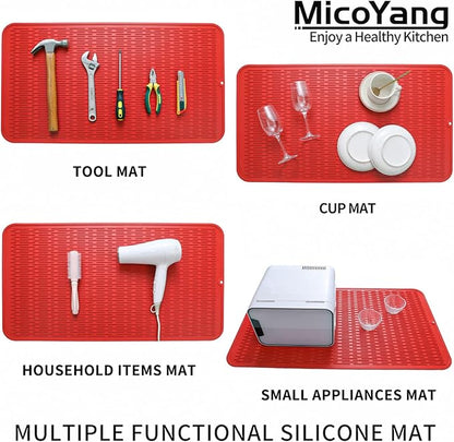 Silicone Dish Drying Mat for Multiple Usage, Easy clean, Eco-friendly, - Image 3