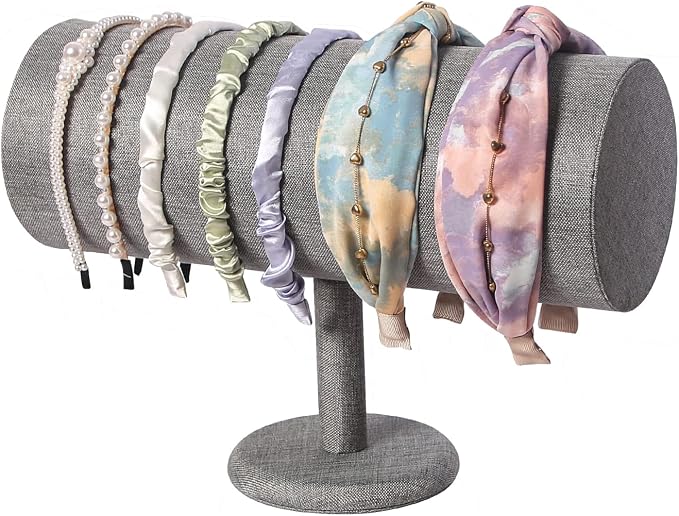 T-Bar Headband Holder Organizer by FocusOnJewelryDisplay