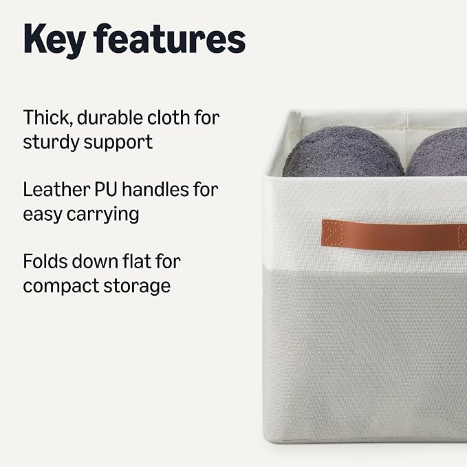 Amazon Basics Collapsible Storage Bins - Image 2