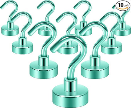 Neosmuk Magnetic Hooks, Heavy Duty 30lb+ Strong Magnet Hook by Neosmuk