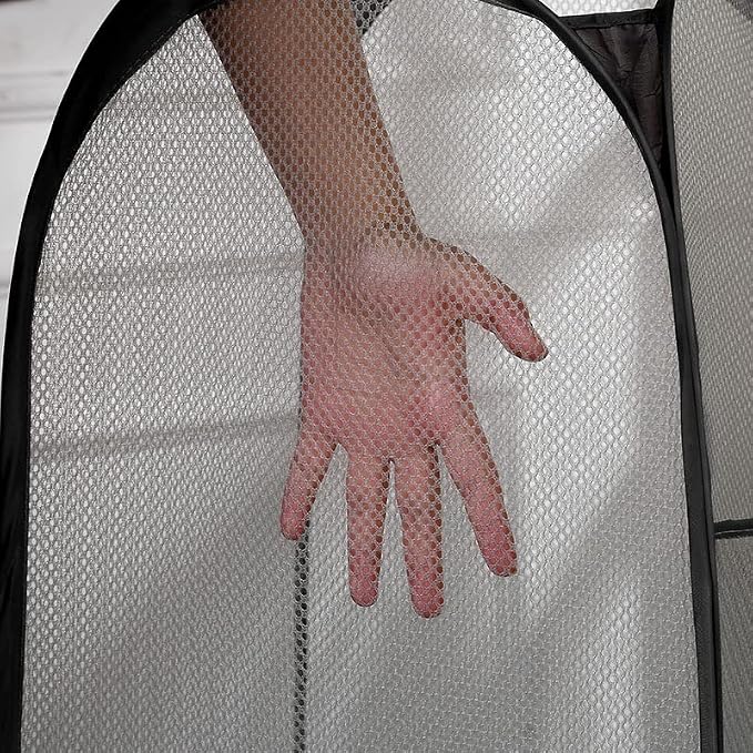 2 Laundry Baskets, pop-up Laundry Baskets, Foldable mesh Laundry Baskets (Each - Image 5