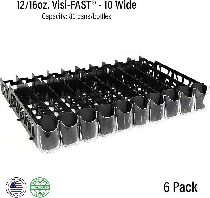 Visi-FAST Spring Push Drink Dispenser, Refrigerator Organizers and Storage - Image 9