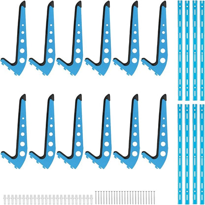 Snowboard Wall Mount, Adjustable 5/6 Board Surfboard Rack, Surfboard Wall - Image 7