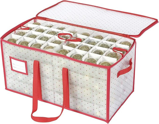 Sattiyrch Plastic Christmas Ornament Storage Box by Sattiyrch