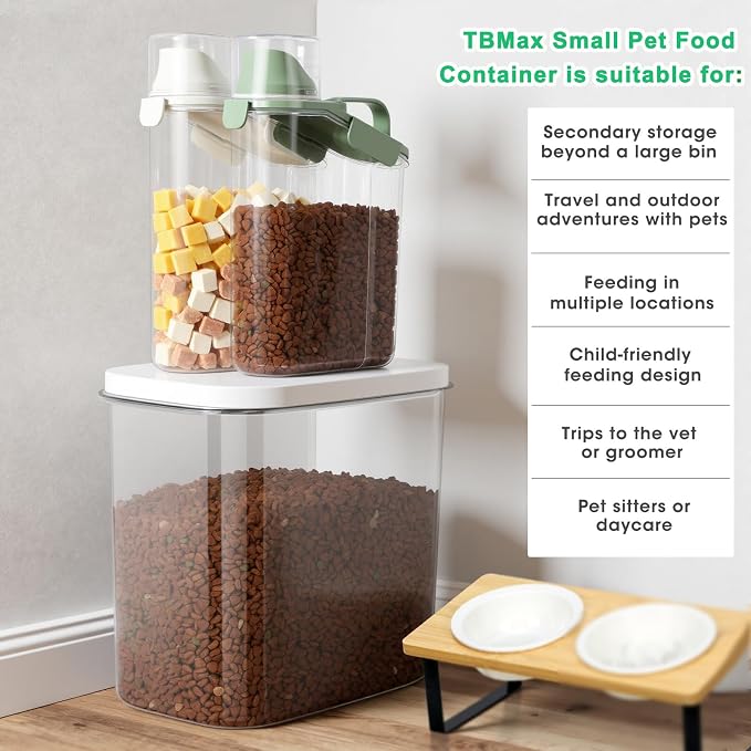 TBMax Rice Container Cereal Storage Container 2 Pack, Kitchen Pantry Dry Food - Image 5