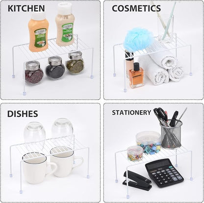 SIBAO Kitchen Shelves, Cabinet Organization Mini Storage Shelf, Storage Rack - Image 3