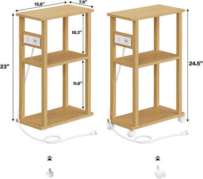 TUTOTAK Small Narrow Side Table - Image 3