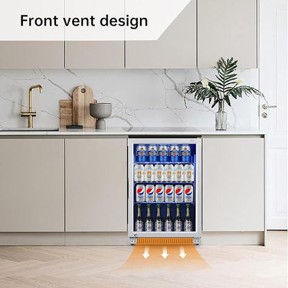 Weili 20 Inch Built in Beverage Refrigerator - Image 4