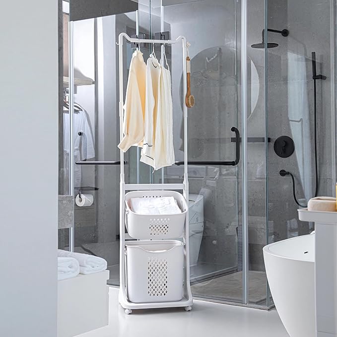 4-Tier Laundry Hamper Sorter by Unknown
