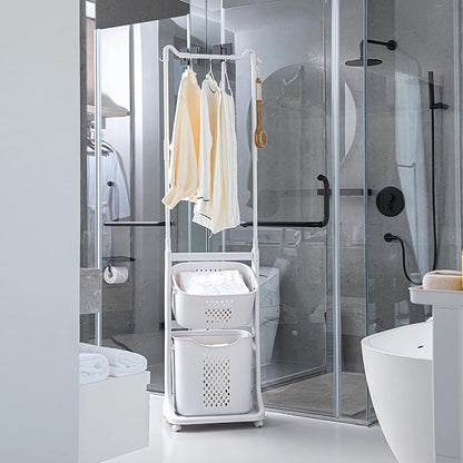 4-Tier Laundry Hamper Sorter by Unknown