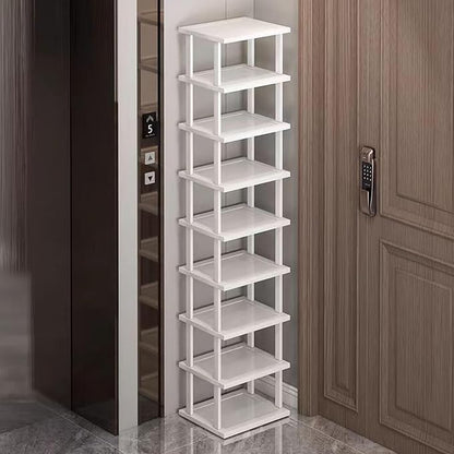 Bamboo Shoe Rack 12 Tier- Vertical Shoe Rack - Image 3