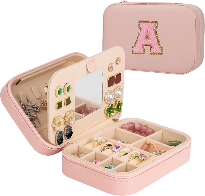 TopPerfekt Travel Jewelry Case, Jewelry Box by TopPerfekt