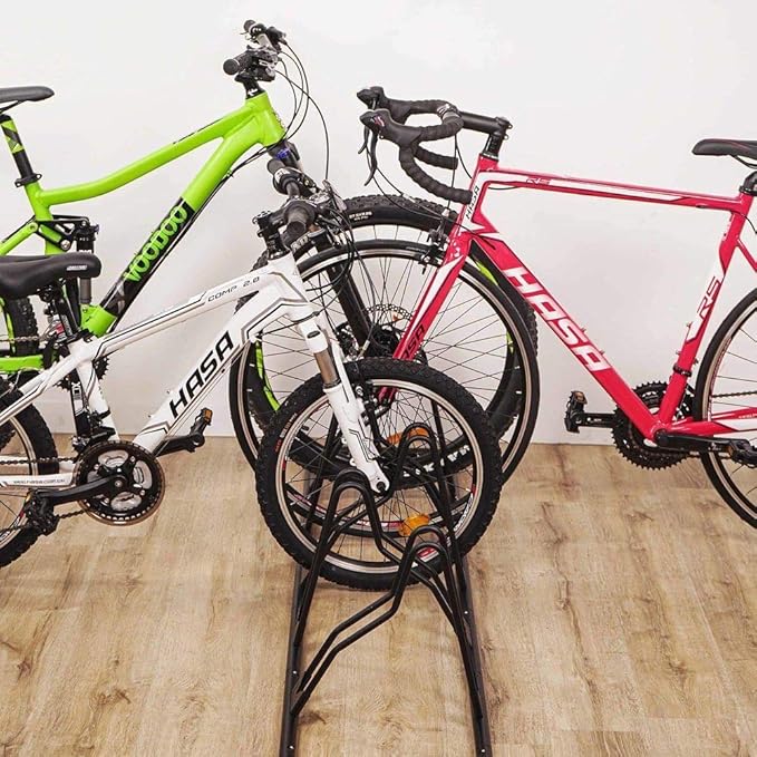 CyclingDeal Bicycle Floor Parking Rack Stand - Image 8