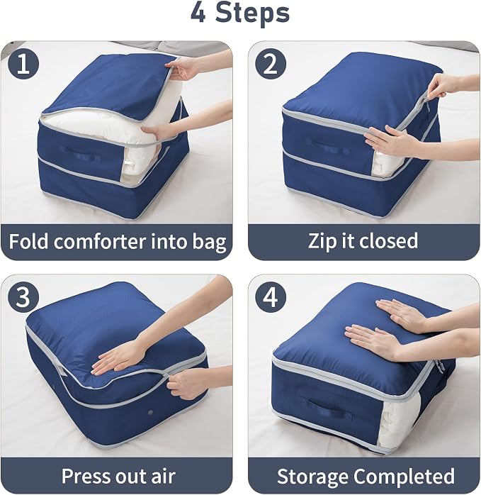 DIMJ Comforter Storage Bag 6 Pack - Image 5