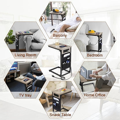 AMHANCIBLE C Shaped End Table - Image 7