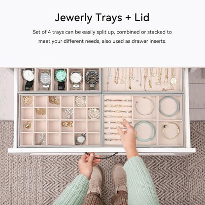 Voova Stackable Jewelry Organizer Tray - Image 6