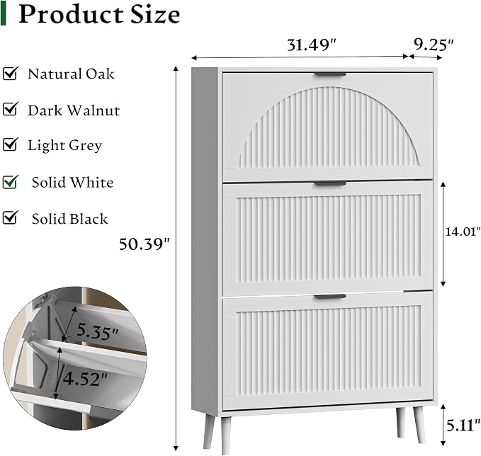 Xixini Shoe Storage Cabinet - Image 2