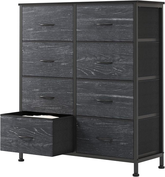 OLIXIS Dresser for Bedroom, 8 Storage Drawers, Tall Fabric Tower Organizer | by OLIXIS