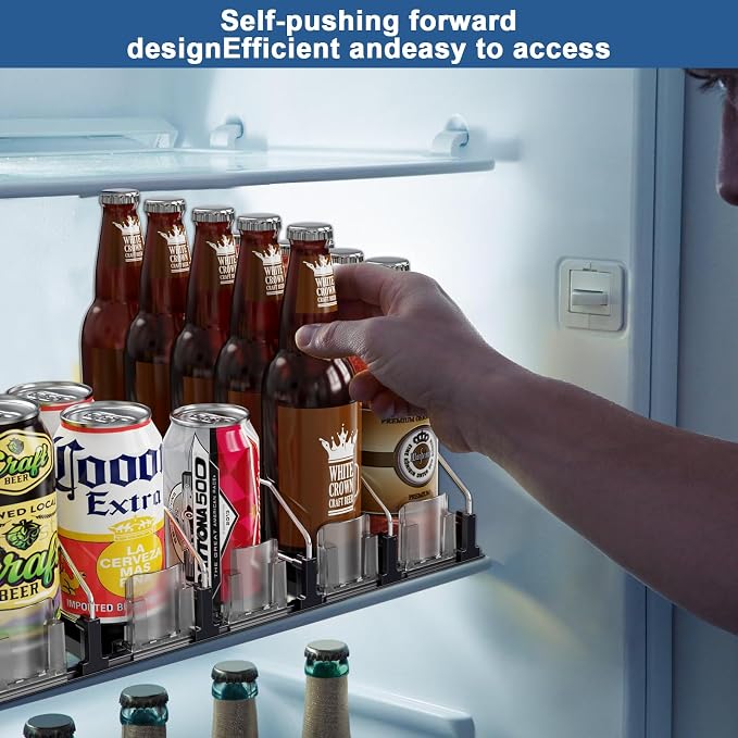 Drink Organizer for Mini Fridge, 12oz - Image 7