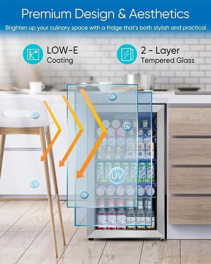 Beverage Refrigerator Cooler - Image 5