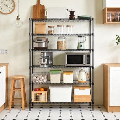 FDW 16" D×42" W×72" H Wire Shelving Unit Commercial Metal Shelf - Image 2