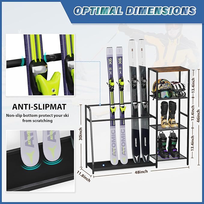 Freestanding Snowboard Rack - Image 2