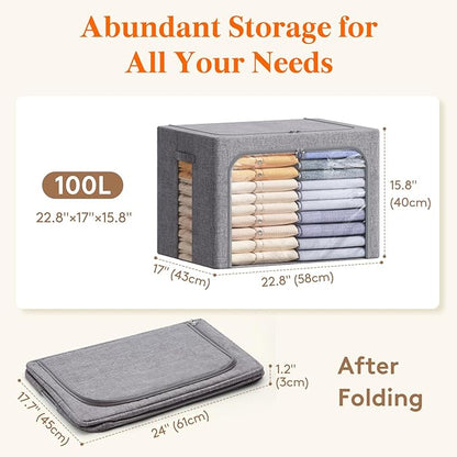 Lifewit Clothes Storage Bins - Image 4