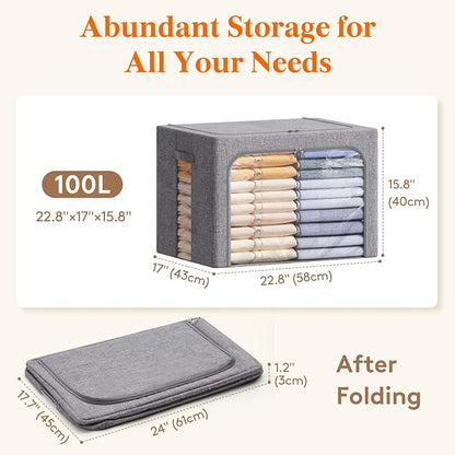 Lifewit Clothes Storage Bins - Image 4
