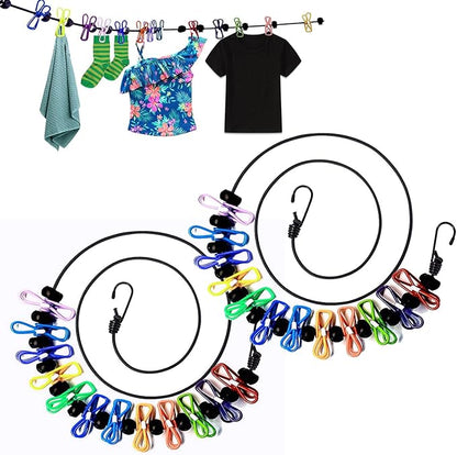 2 Pack Portable Clothesline by Newraturner