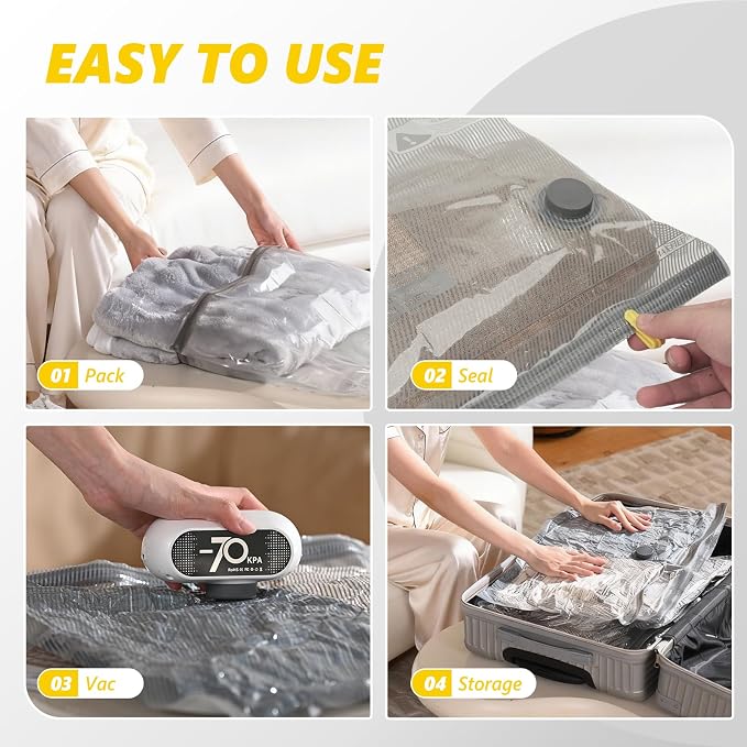 15 Pack Travel Vacuum Bags - Image 7