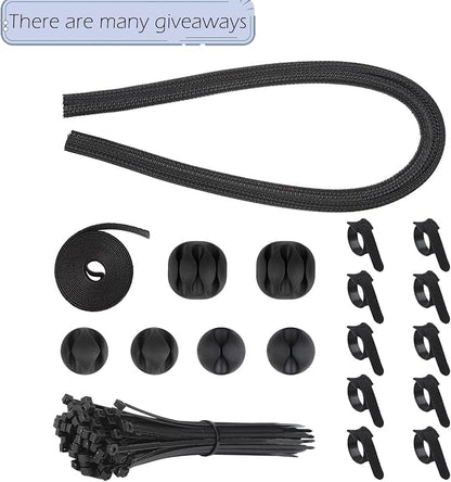 Large Cable Organizer Box for Power Strips, Surge Protectors, TV Computer Wires - Image 3