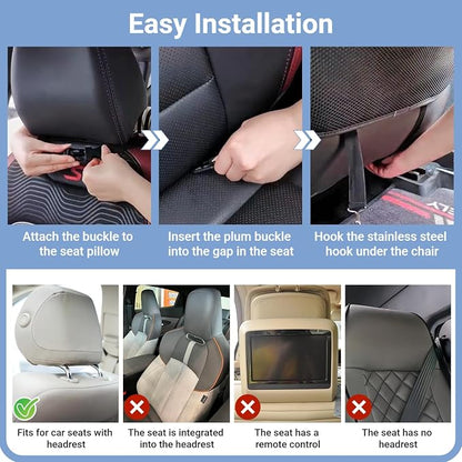 2 Pack Leather Car Backseat Organizer - Image 7